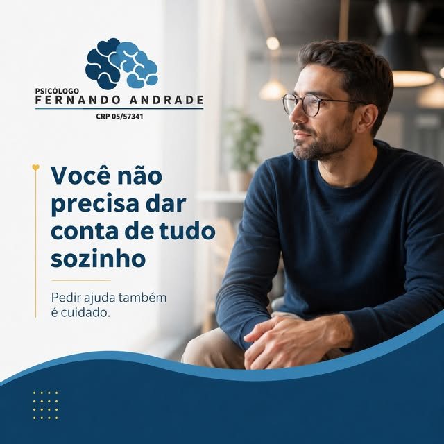 Arte de Instagram criada pela FAV Social Media para Psicólogo Fernando Andrade